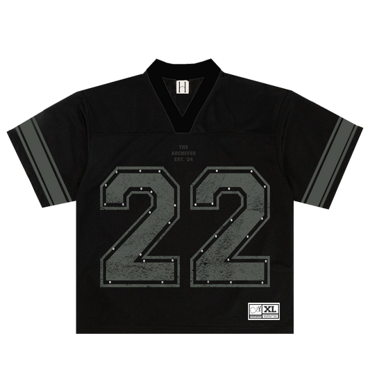 Black Rhinestone Jersey